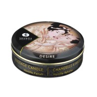 Shunga Desire Mini Massage Candle Vanilla 1 oz