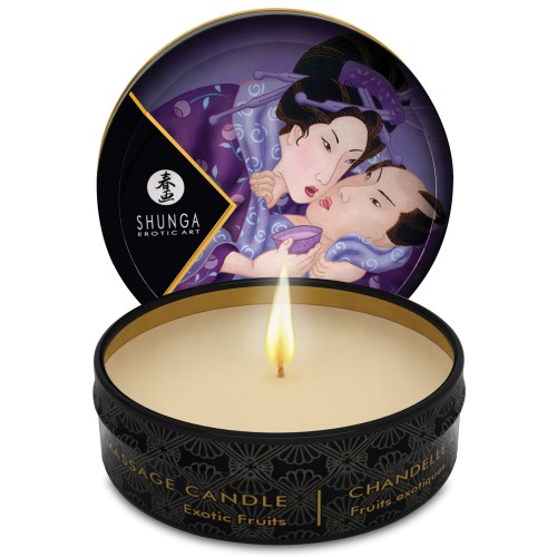 Shunga Libido Mini Massage Candle Exotic Fruits