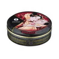 Shunga Mini Massage Candle - Sparkling Strawberry Wine