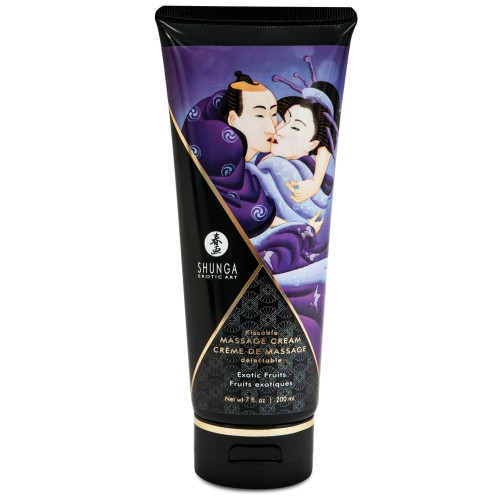 Shunga Kissable Massage Cream Exotic Fruits 7 oz