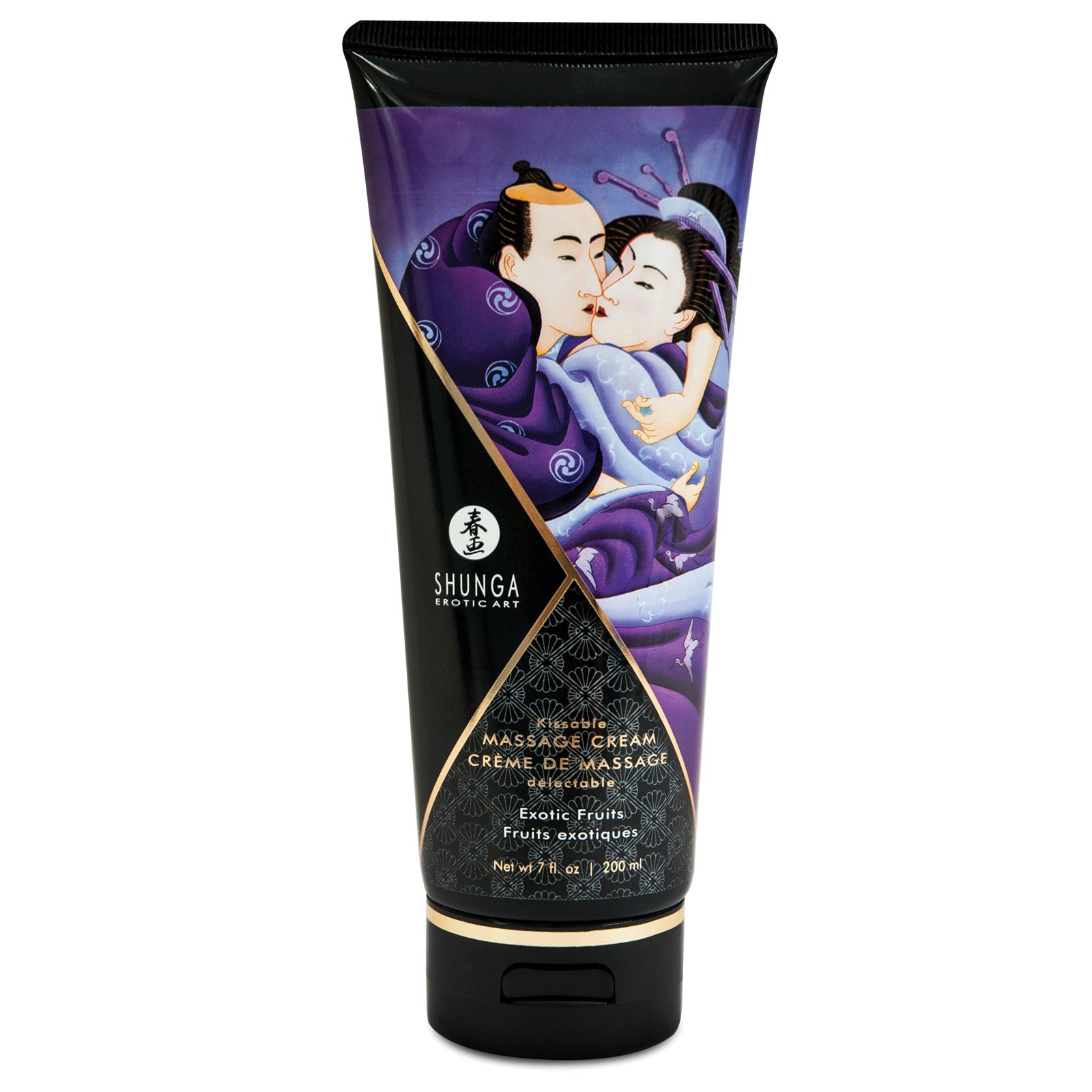 Crema de Masaje Besable Shunga Frutas Exóticas 7 oz