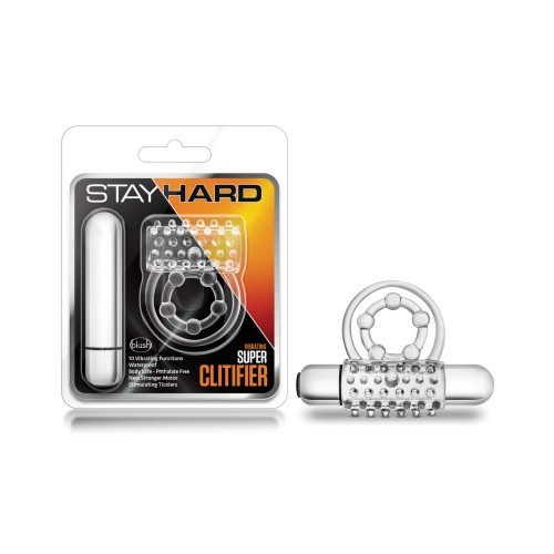 Anillo para el Pene Blush Stay Hard Super Clitifier Claro