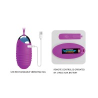 Pretty Love Jessica 12 Function Egg Vibrator in Fuchsia