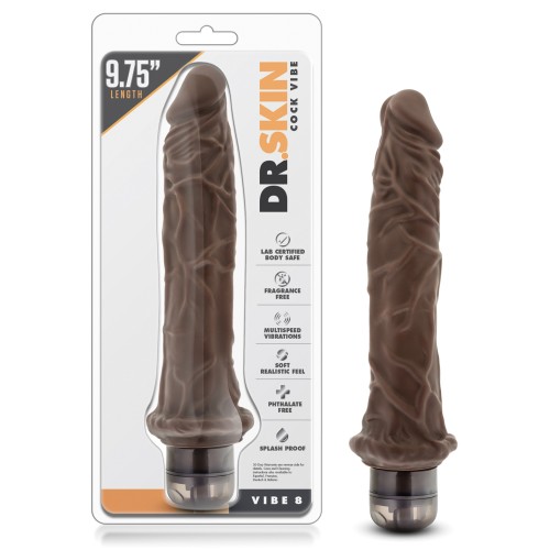 Blush Dr Skin Mr Skin Vibe 8 Chocolate Vibrator