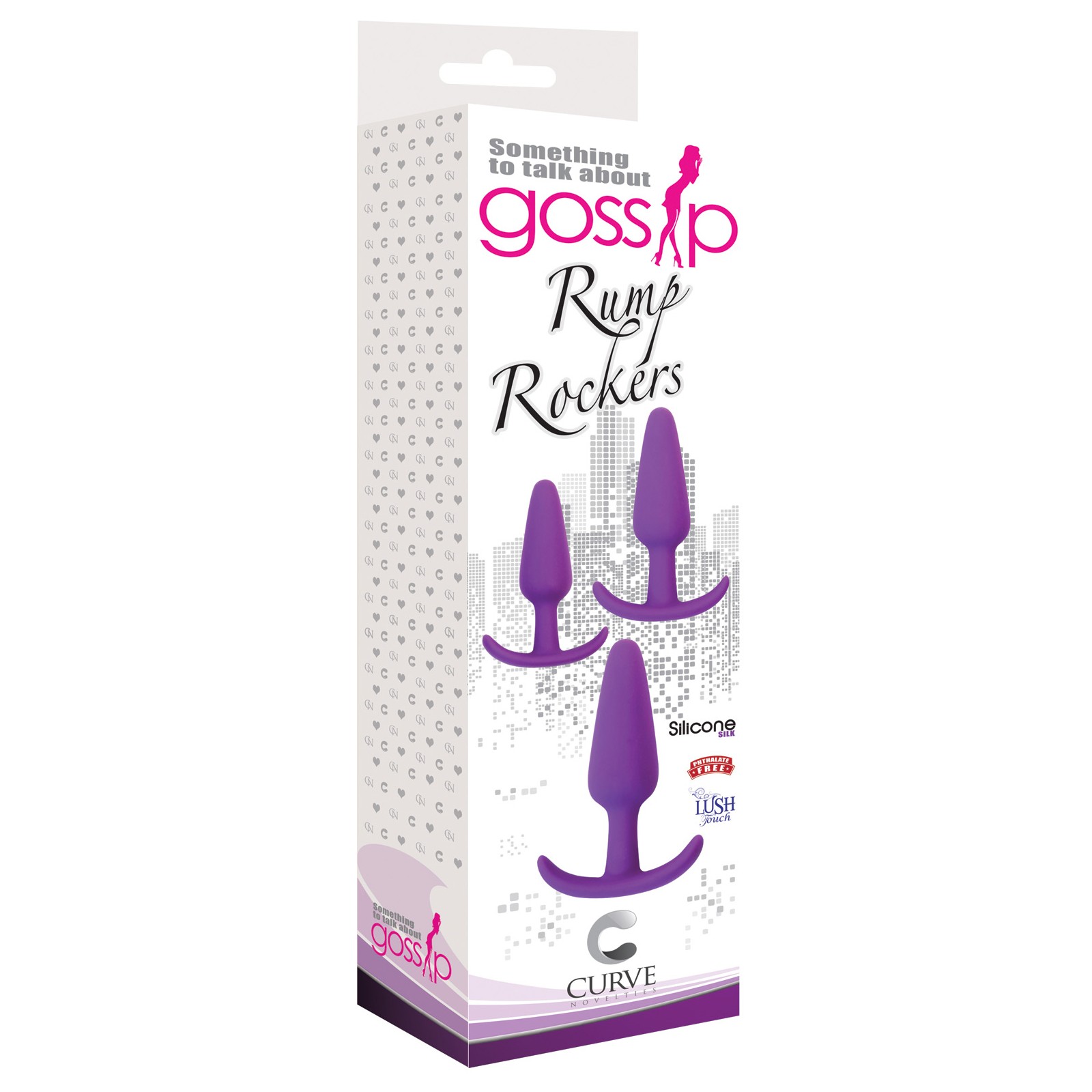 Curve Toys Gossip Rump Rockers Violet