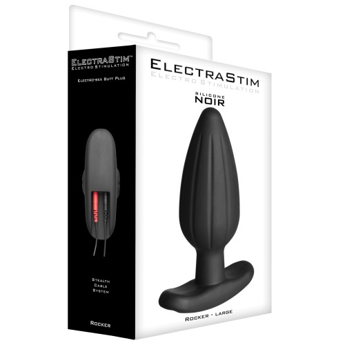 ElectraStim Butt Plug de Silicona Noir Grande