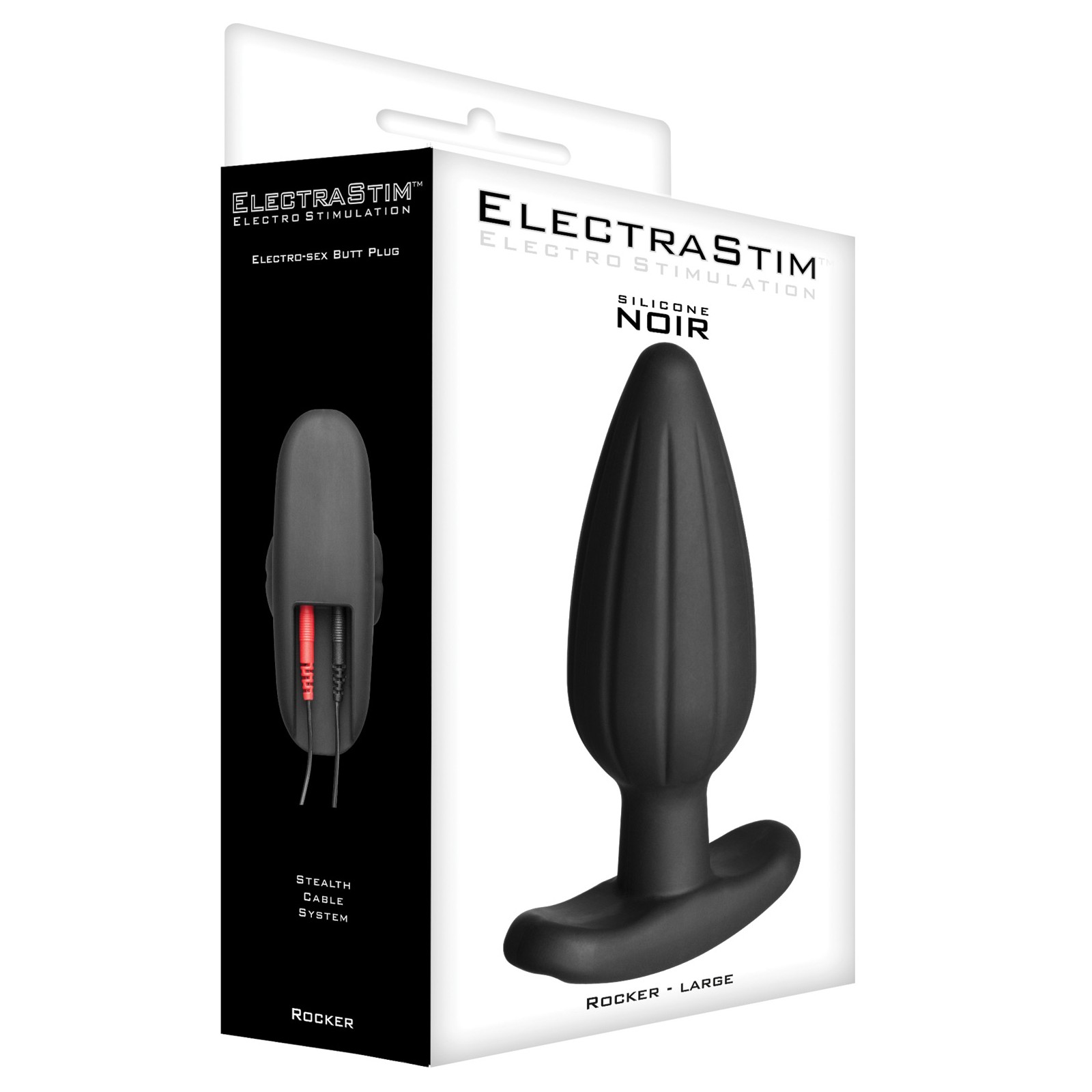 ElectraStim Butt Plug de Silicona Noir Grande