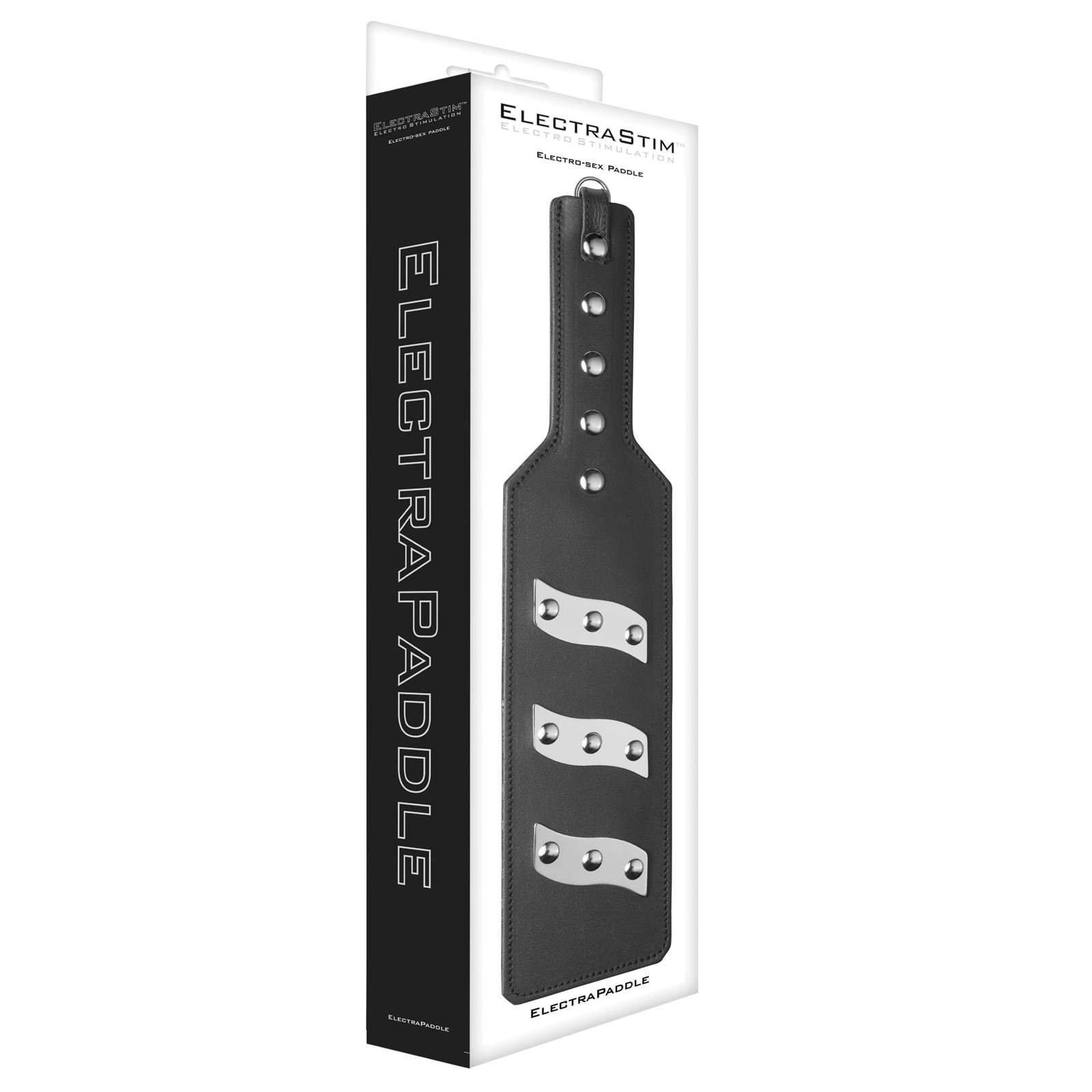 ElectraStim Leather Electro Paddle for Bondage Fun