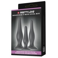 Kit Mini Anal para Principiantes Pretty Love - Exploración Emocionante