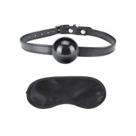 Lux Fetish Silicone Ball Gag - Beginner Friendly