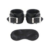 Lux Fetish Unisex Leatherette Cuffs for Couples