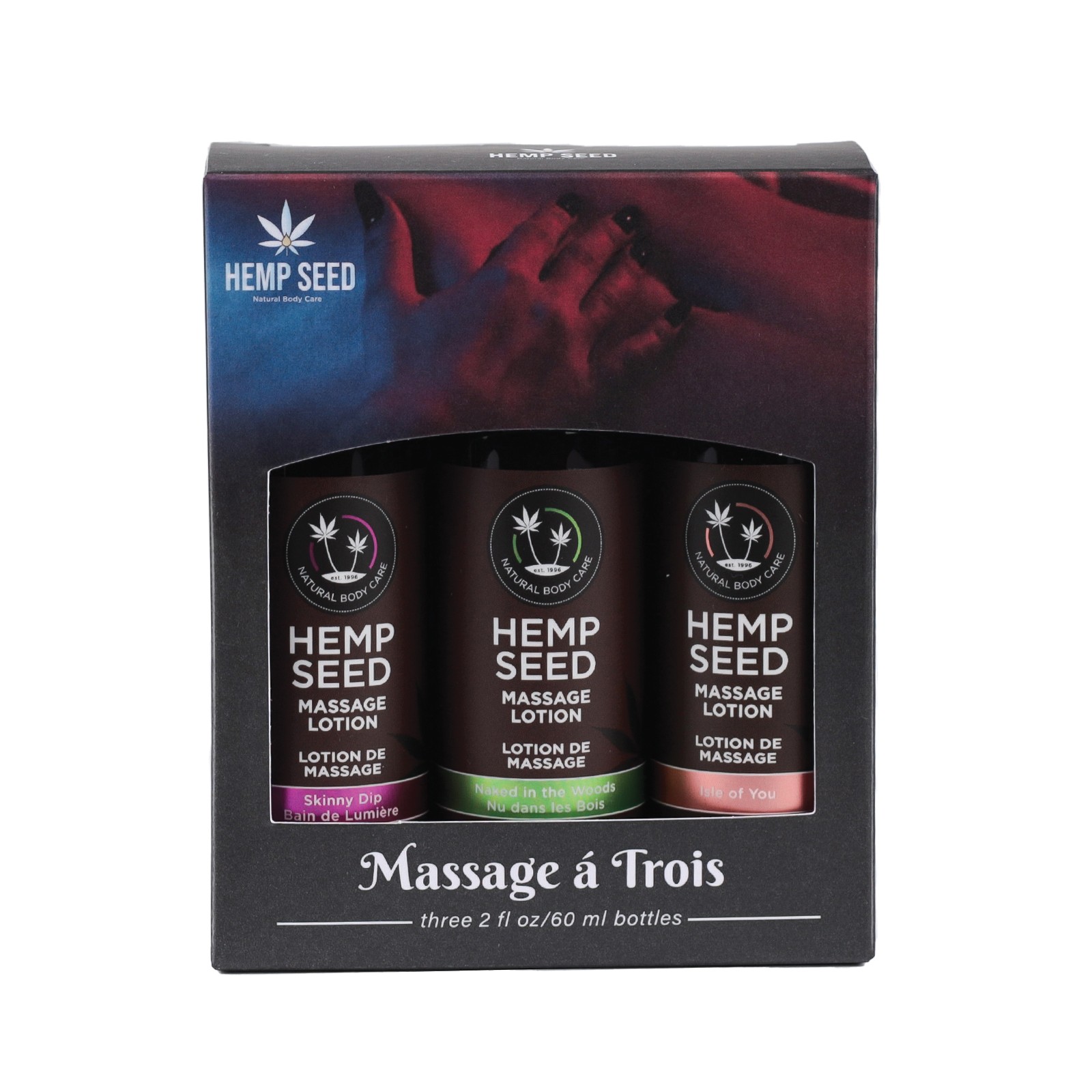 Earthly Body Hemp Seed Massage Lotion Set