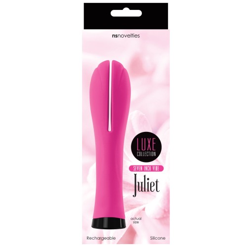 Luxe Seven Juliet Vibrator in Pink