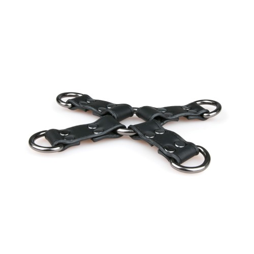 Hogtie de Cuero Sintético Easy Toys Negro