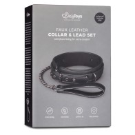 Easy Toys Fetish Collar with Leash