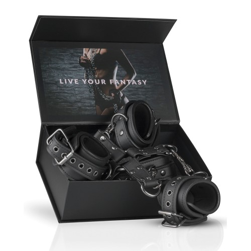 Easy Toys Black Hogtie with Cuffs Set