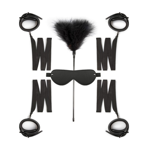 Easy Toys 6 Piece Beginners Bondage Set - Black