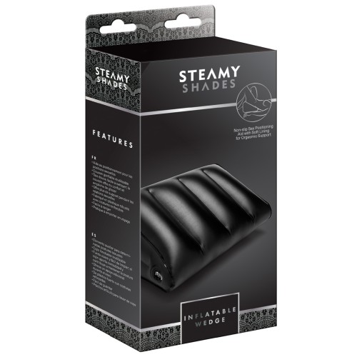 Steamy Shades Inflatable Wedge Black