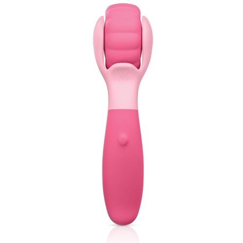 Jimmyjane Evoke Vibrating Massage Wheel Pink