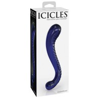 Dildo de Vidrio G-Spot Icicles No. 70