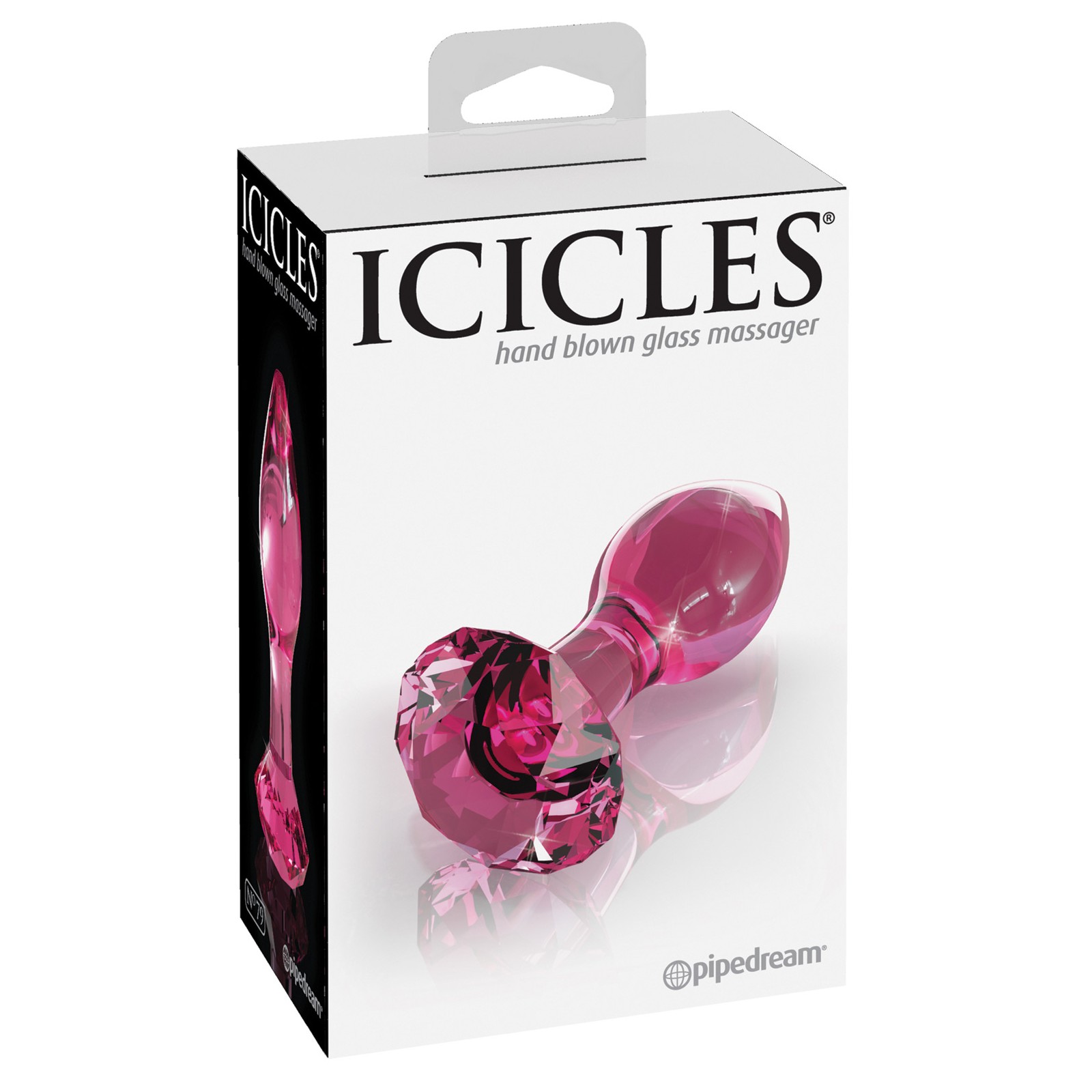 Icicles No. 79 Pink Diamond Butt Plug