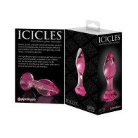 Icicles No. 79 Pink Diamond Butt Plug