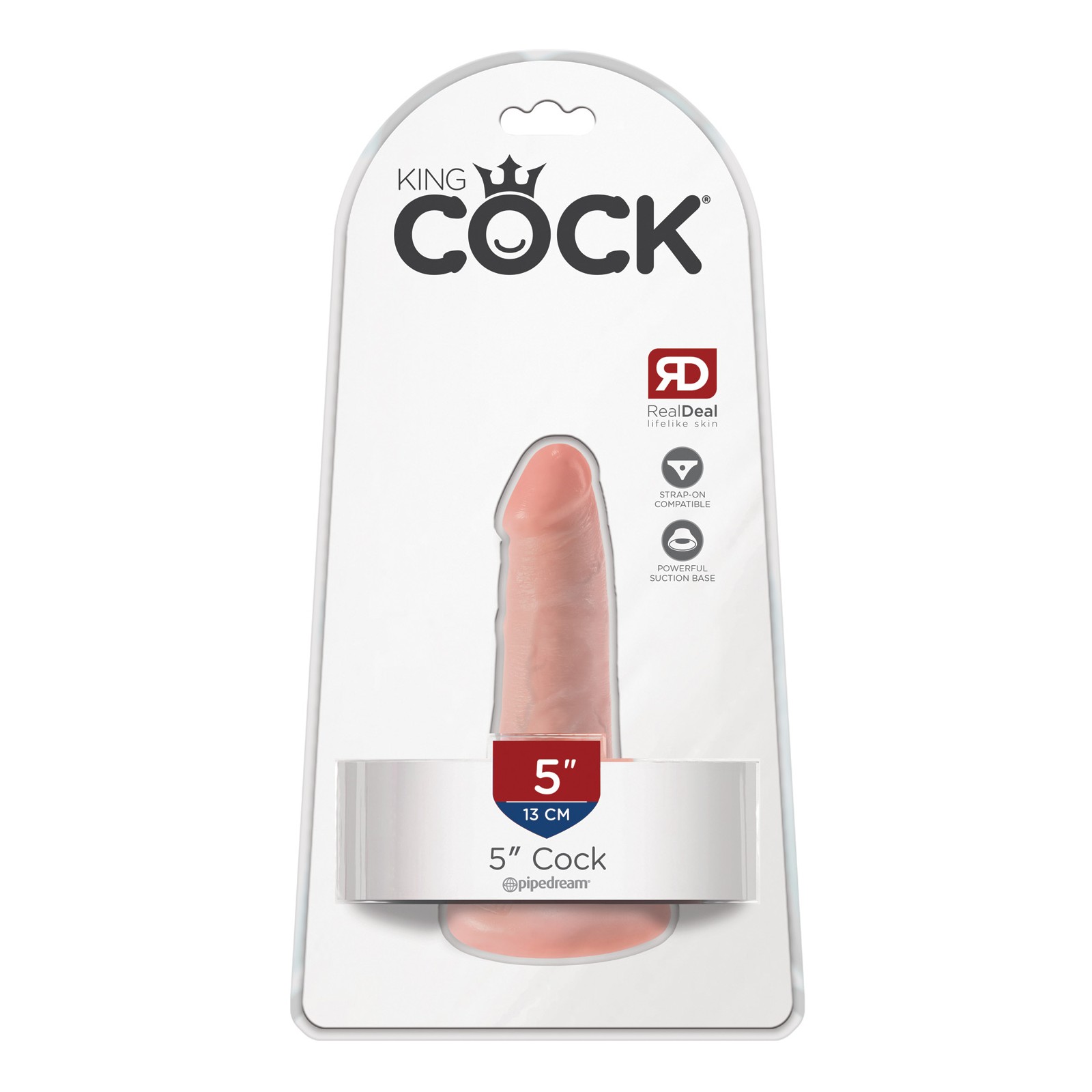 King Cock 5 Inch Dildo Flesh