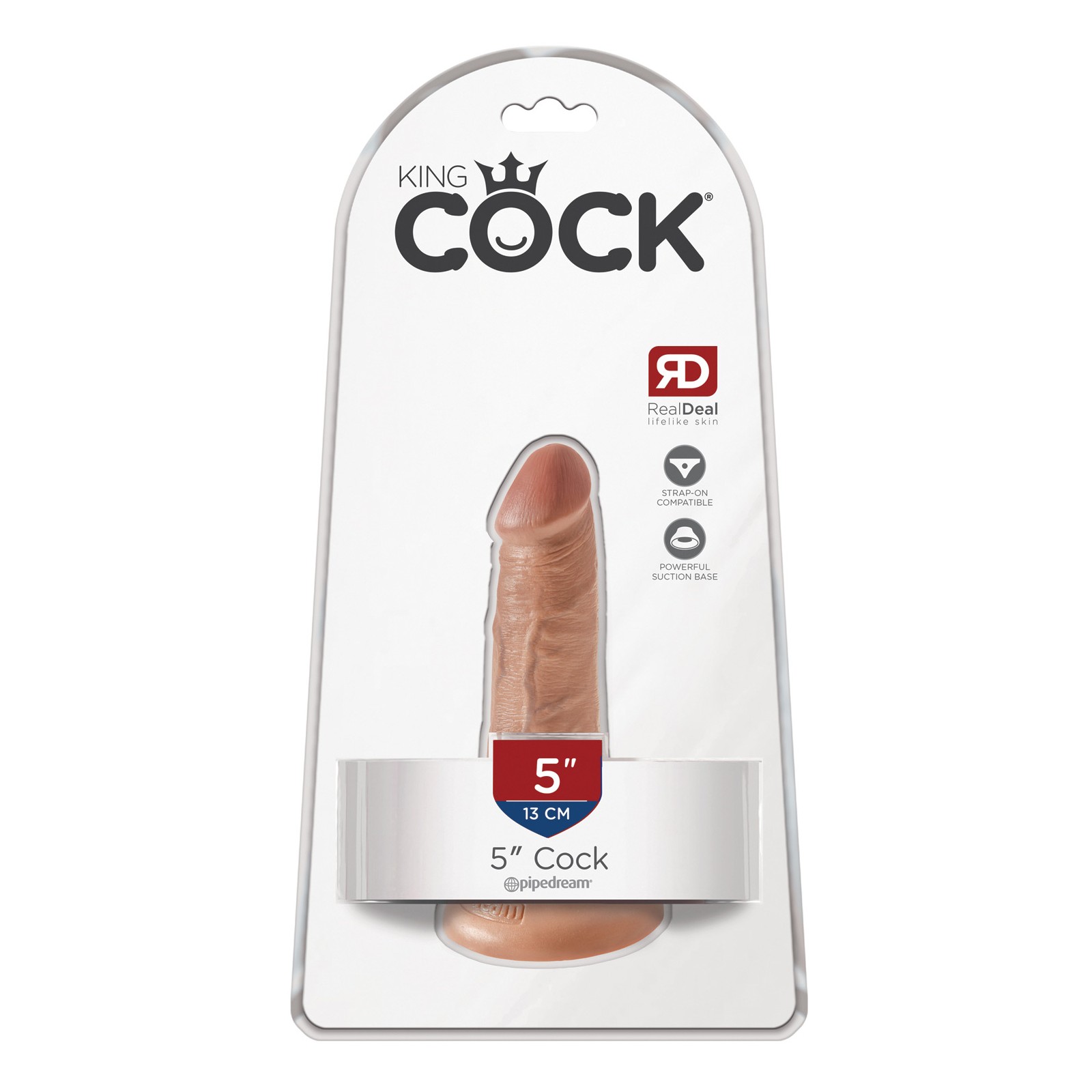 Dildo King Cock Beige 5 Pulgadas