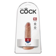 Dildo King Cock Beige 5 Pulgadas