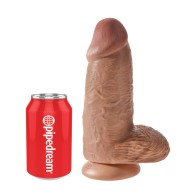 King Cock 9 inch Chubby Tan