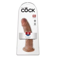 Dildo Realista King Cock 9 Pulgadas Beige