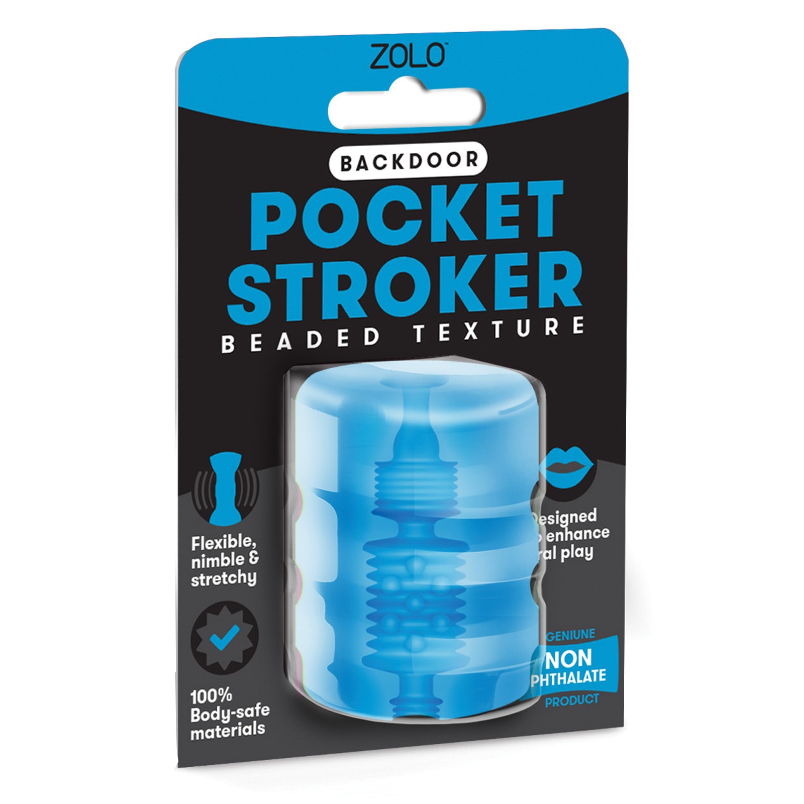 ZOLO Backdoor Pocket Stroker - Mejora Tu Placer