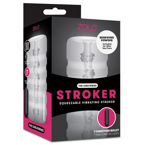 ZOLO Girlfriend Squeezable Vibrator Stroker