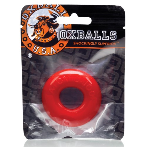 Oxballs DO-NUT-2 Cock Ring - Red