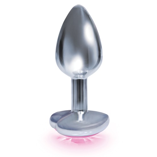 Bejeweled Heart Anal Plug for Beginners