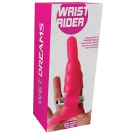 Wet Dreams Wrist Rider Finger Play Sleeve Blue