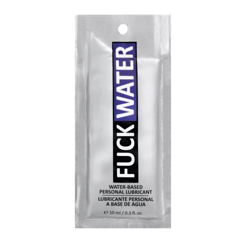 Lubricante Fuck Water H2O Foil para Parejas