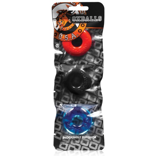 Oxballs Ringer Donut Multicolored Cock Rings