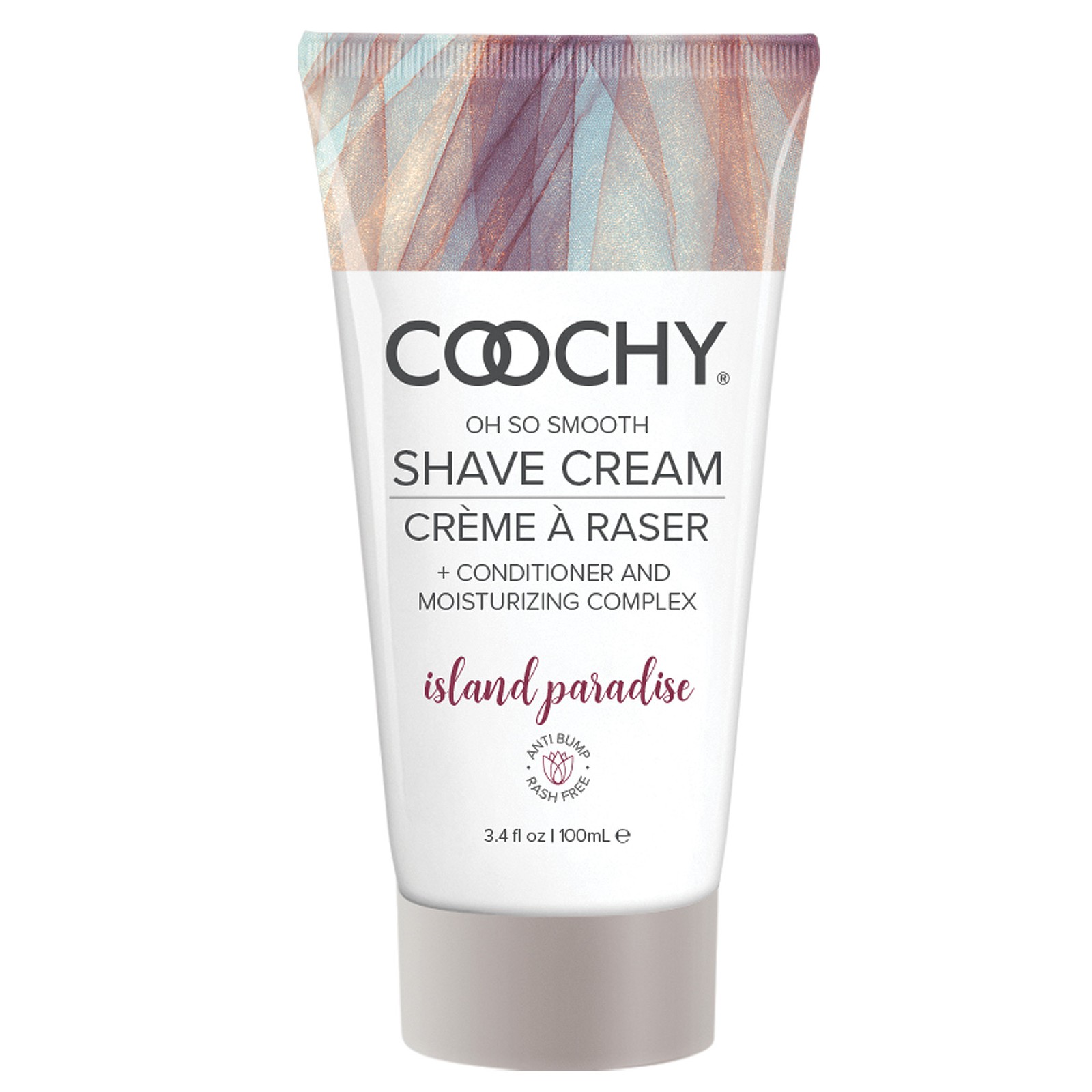 COOCHY Rash Free Shave Cream Island Paradise 3.4 oz