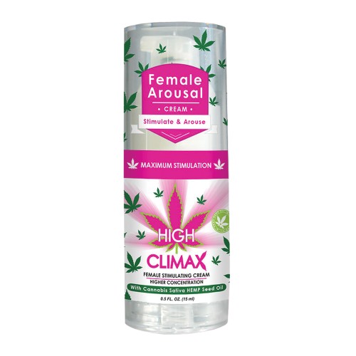 Crema Femenina High Climax para Sensaciones Mejoradas