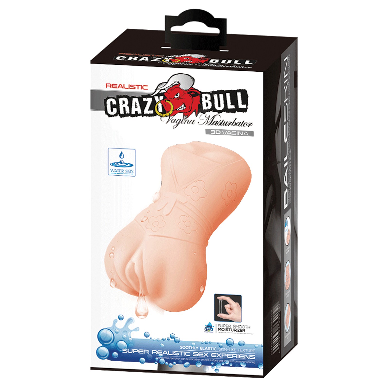 Masturbador Sleve Crazy Bull Sin Lubricante - Vagina