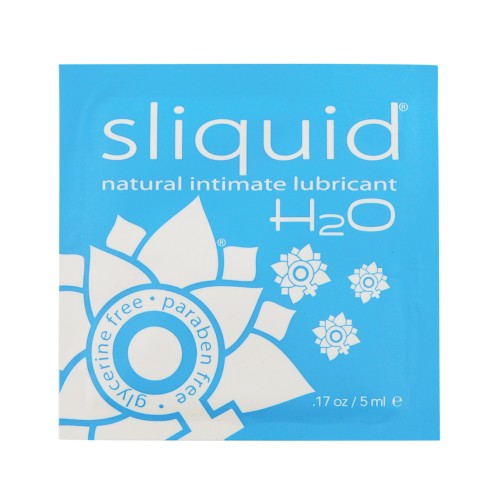 Sliquid Naturals H2O Pillow - Water Based Lubricant