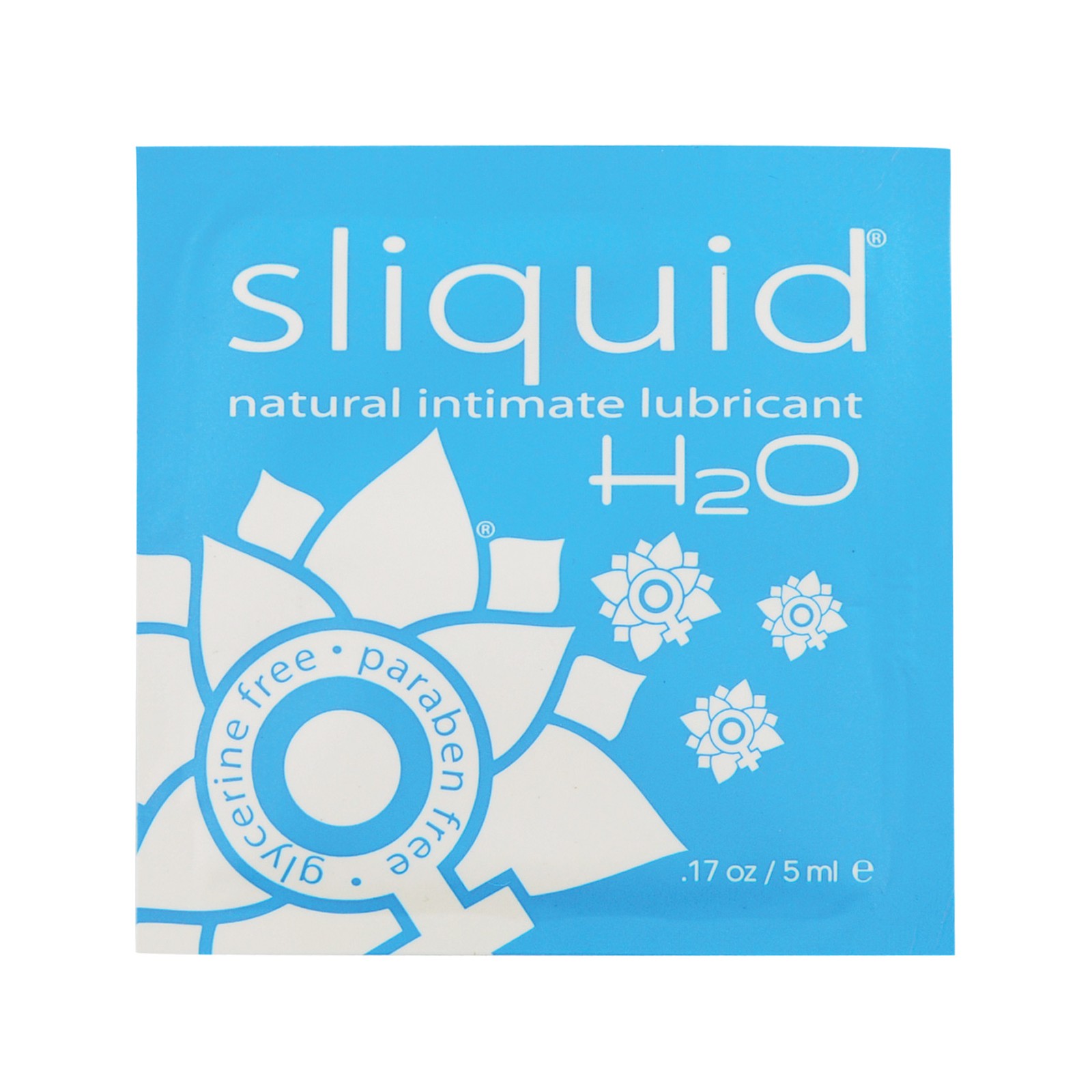 Sliquid Naturals H2O Almohadilla - Lubricante a Base de Agua