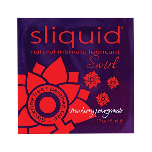 Lubricante Sliquid Swirl Sabor Fresa Granada