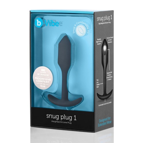 b-Vibe Weighted Snug Plug for Enhanced Pleasure