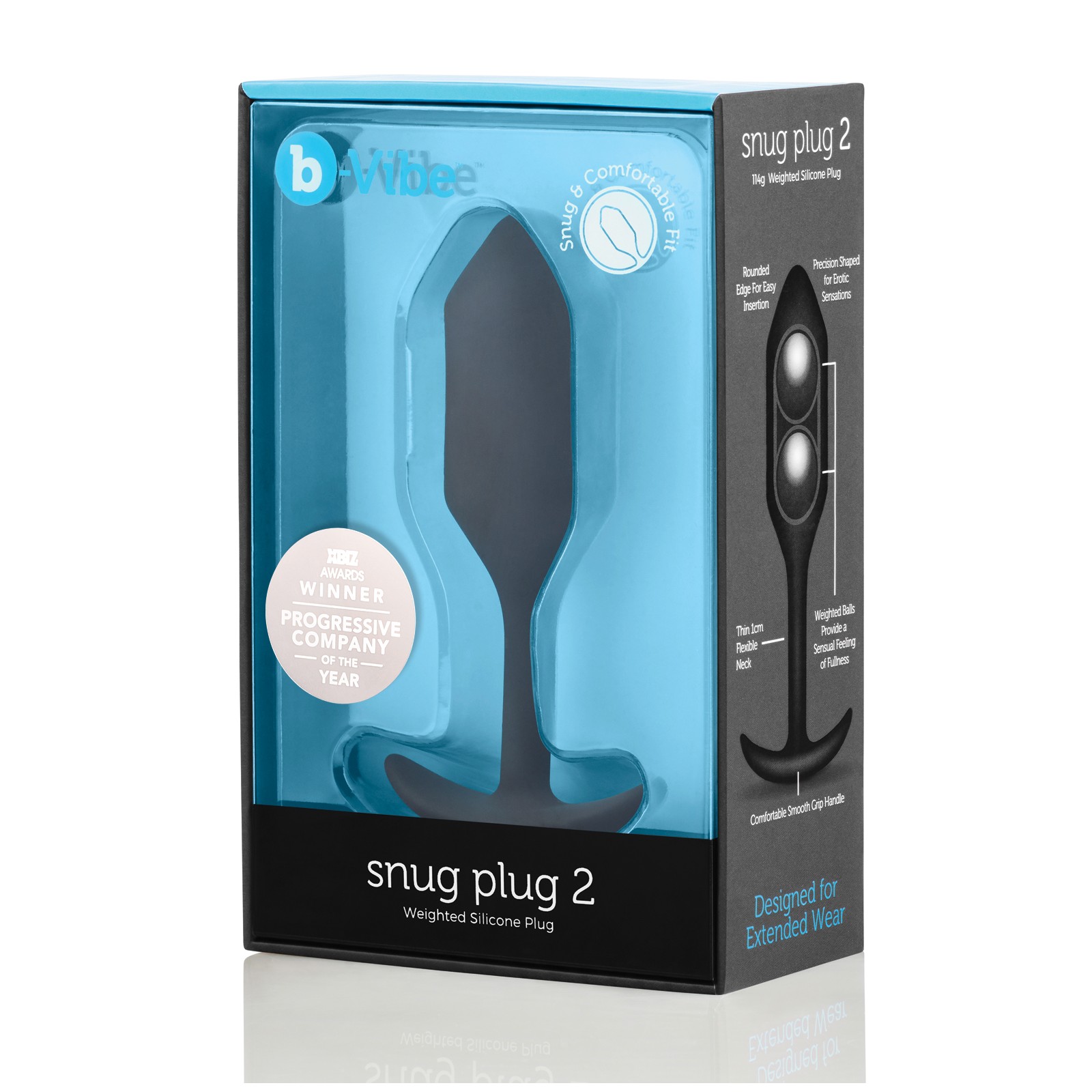 b-Vibe Snug Plug 2 con Peso