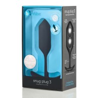 b-Vibe Snug Plug 3 Negro