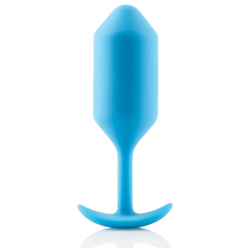 b-Vibe Snug Plug 3 - Plug Anal Confortable y Pesado