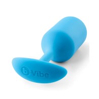 b-Vibe Snug Plug 3 - Plug Anal Confortable y Pesado