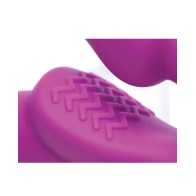 Strap U Vibrating Strapless Silicone Dildo for Shared Pleasure